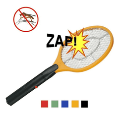 2PC Electric Fly Swatter Bug Zapper Battery Operated Flies Killer Indoor & Outdoor Pest Control Mosquito Zapper and Insect Catcher Racket